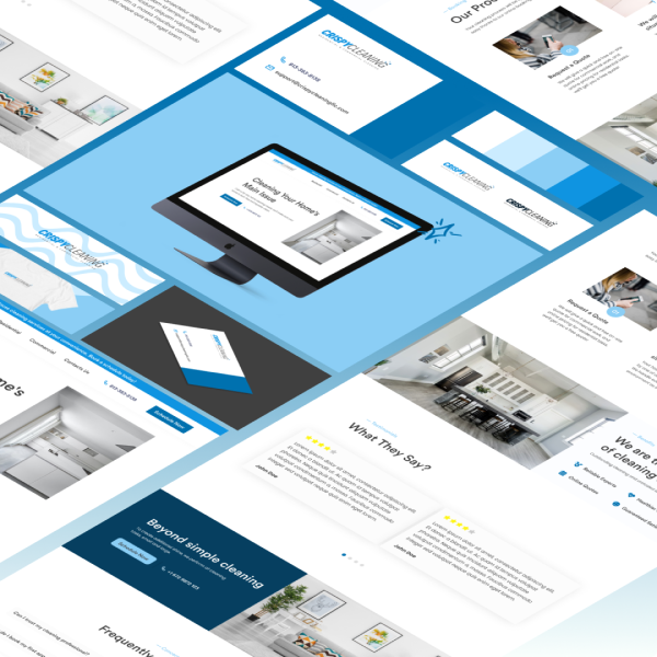Cleaning Service Company Web Design